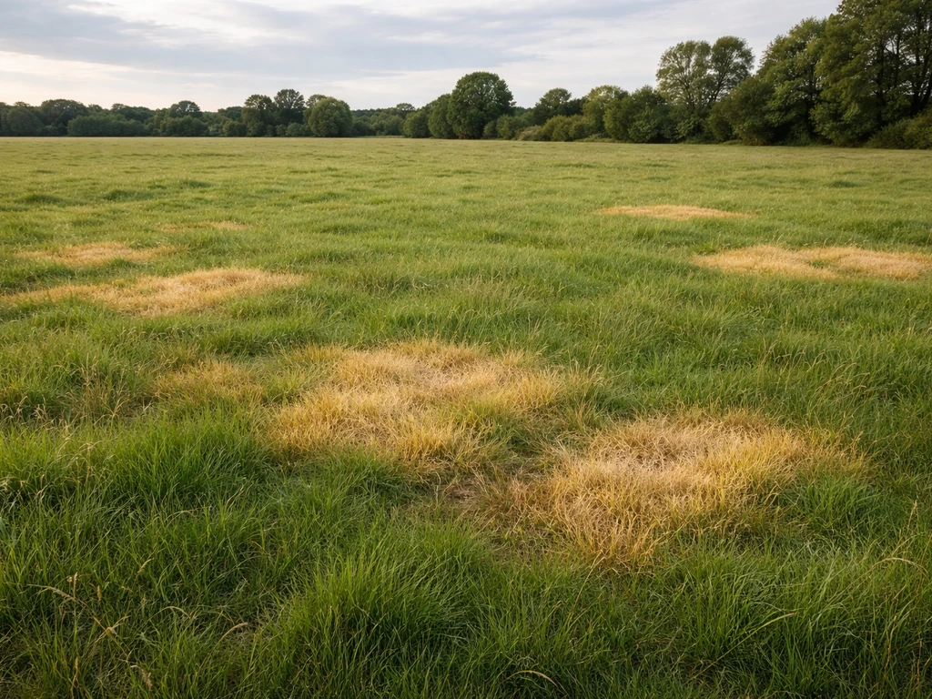 Geel gras weiland: oorzaken, snelle diagnose en aanpak