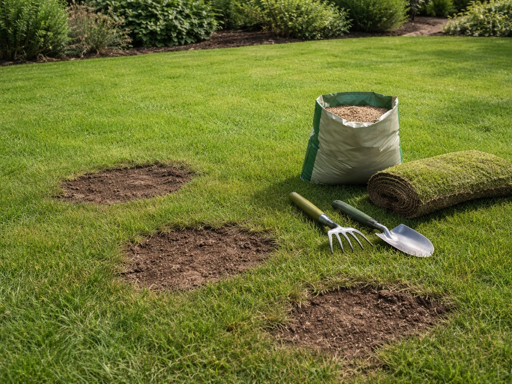 Kale plekken gras herstellen: stappenplan voor NL tuinen